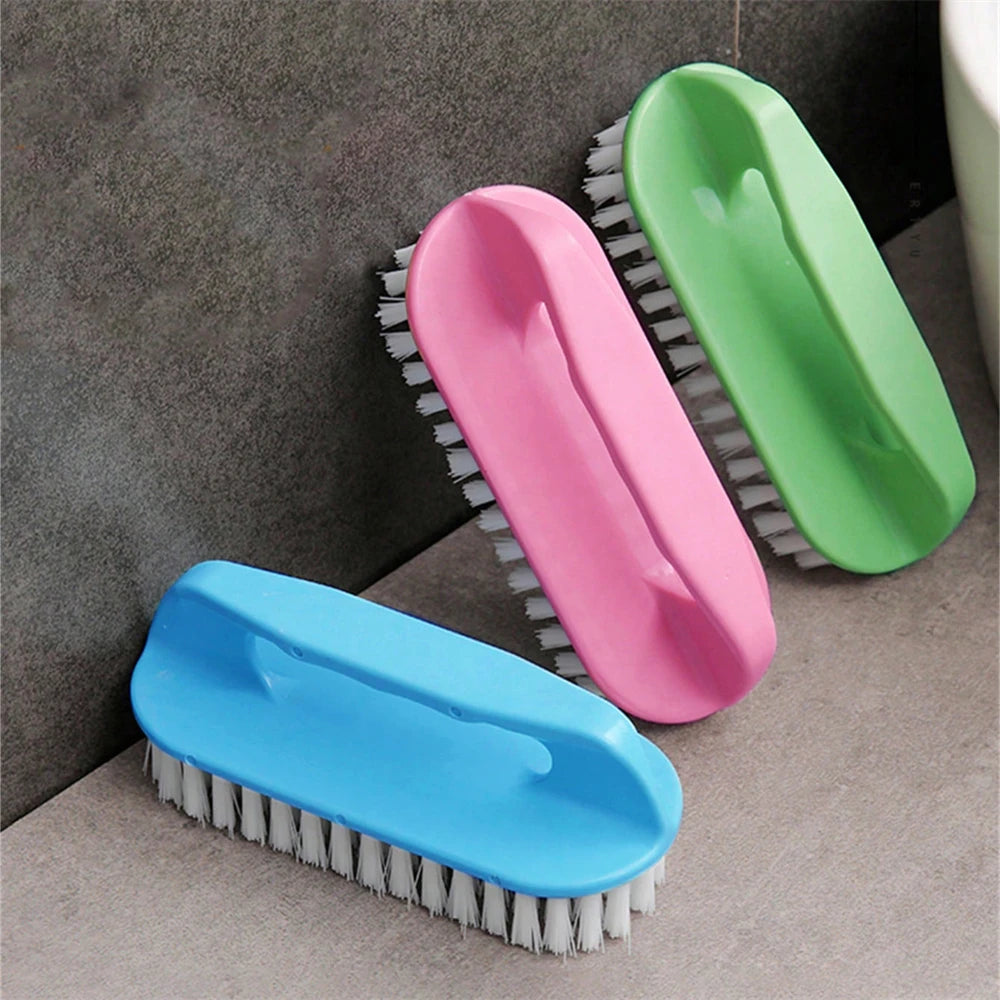 1PC Shoe Washing Laundry Brush with Handle Housework Handheld Cleaner