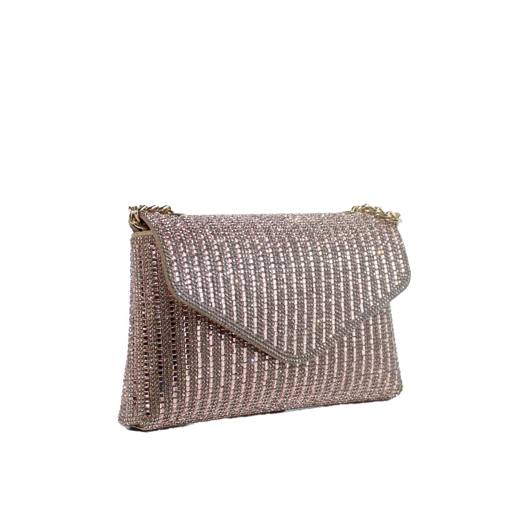 Light luxury fashion flash diamond encrusted dinner bag clutch bag exquisite high-end dress bag