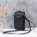 Sweet Mobile Phone Bag Women's Portable Versatile Zipper Small Messenger Bag Multi-function Large-capacity Change Card Bag