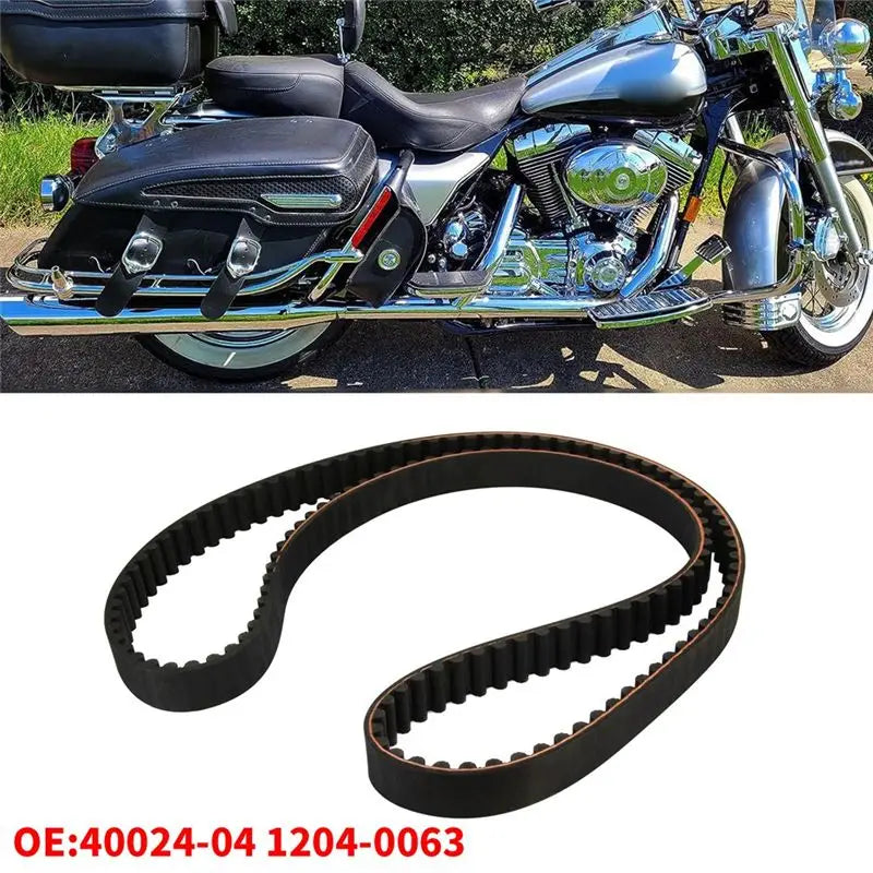 WO-Motorcycle 139T 1-1/8Inch Rear Drive Belt For Electra Glide FLHT Ultra FLTR Road Glide FLHR 04-06 40024-04 1204-0063