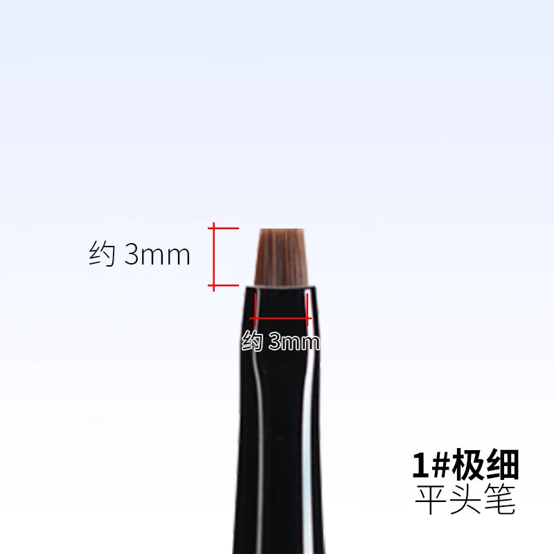 RAYSTUDIO Modeling Brushes Series Fine-point / Liner / Flat / Dry Brush Functional Tool for Model Panel Wash Building Hobby Tool