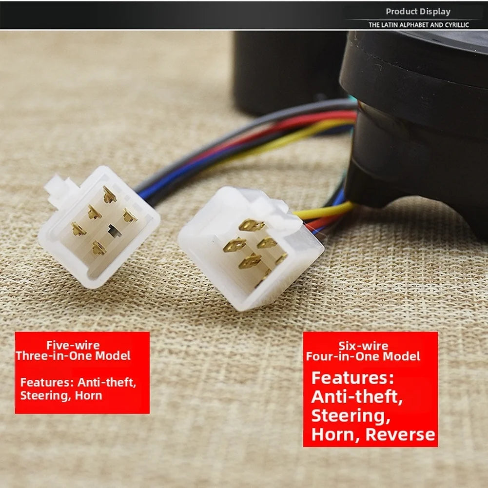 1 Pcs 48V 60V Electric Tricycle Buzzer Turn Signal Reverse FOR HORN 5 Wire 6 Wire Beeming Steering Reverse