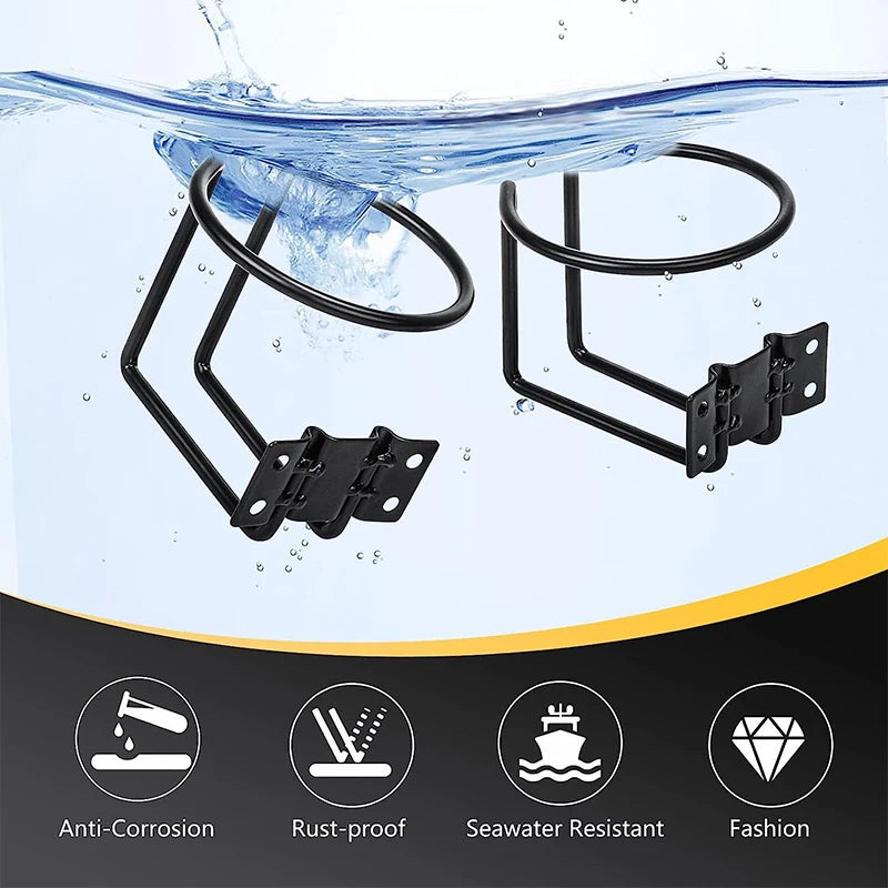 1 PCs Stainless Steel Boat Ring Cup Universal Drink Holder For Marine Yacht Truck RV Car Auto