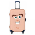 Travel Suitcase Cover Toys Pattern Elastic Material Fits 18-32 Inch Luggage Durable Anti-Scratch Dustproof Washable Protector