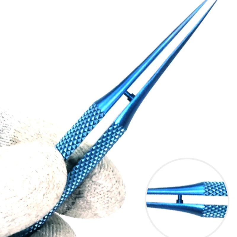 Titanium Alloy Tweezers Professional Maintenance Tool 0.15mm Edge Precision Fingerprint Tweezers Apple Main Board Copper Wire