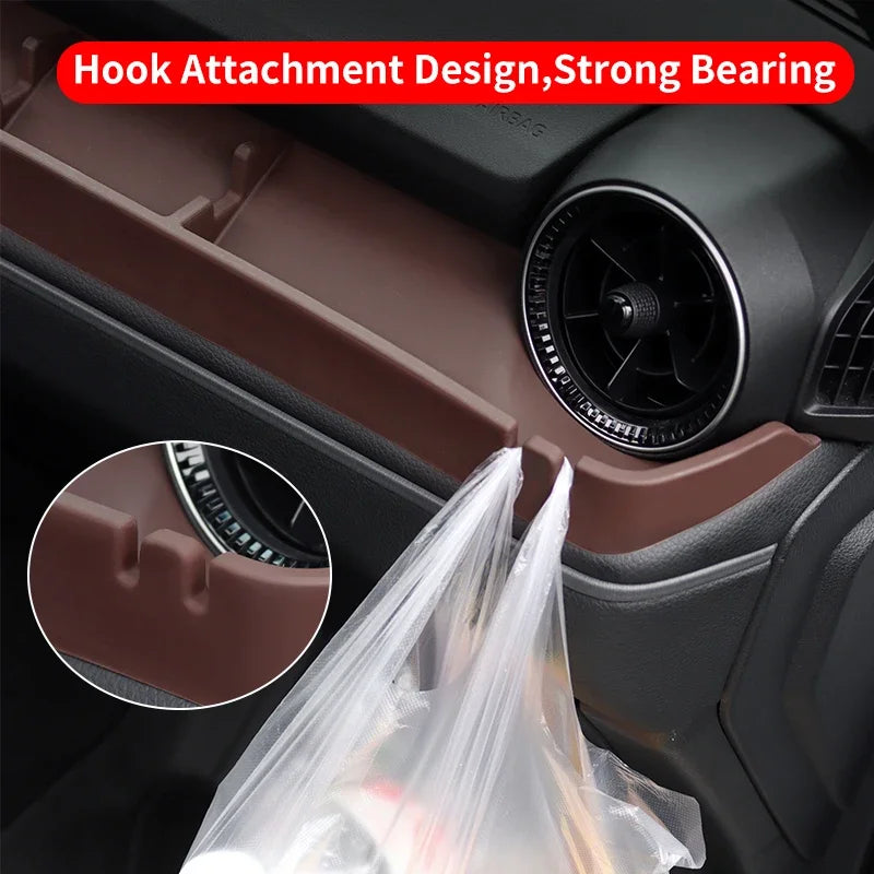 For Toyota Land Cruiser Prado 2024-2025 LC250 1st Edition 1958 J250 Silicone Storage Box & Dashboard Organizer Mat, Car Interior
