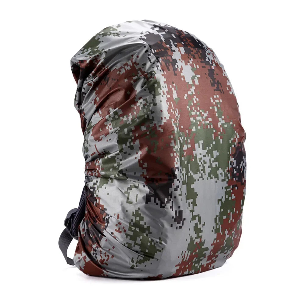 Backpack Rain Cover Tactical Camo Military Backpack Cover Outdoor Camping Sun Protection Ultralight Waterproof Bags Cover 35-80L
