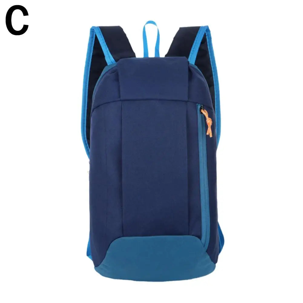 Outdoor Lightweight Small Sports Backpack Gym Bag Outdoor Fitness Riding Shoulder Bag Color Oxford Cloth Backpack Men Kids