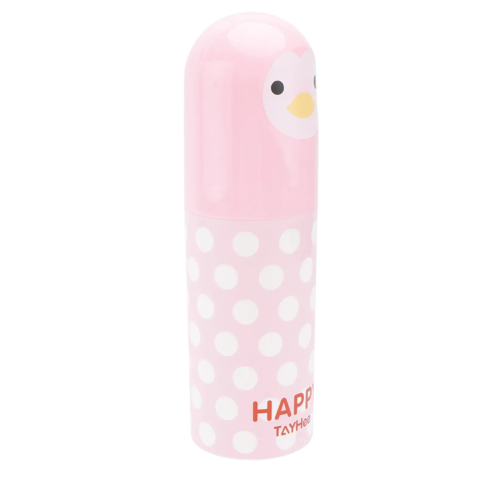 Portable Duck Pattern Toothbrush Toothpaste Holder Case Pink Travel Toothbrush Storage Box Cute Multifunctional Mouthwash Cup