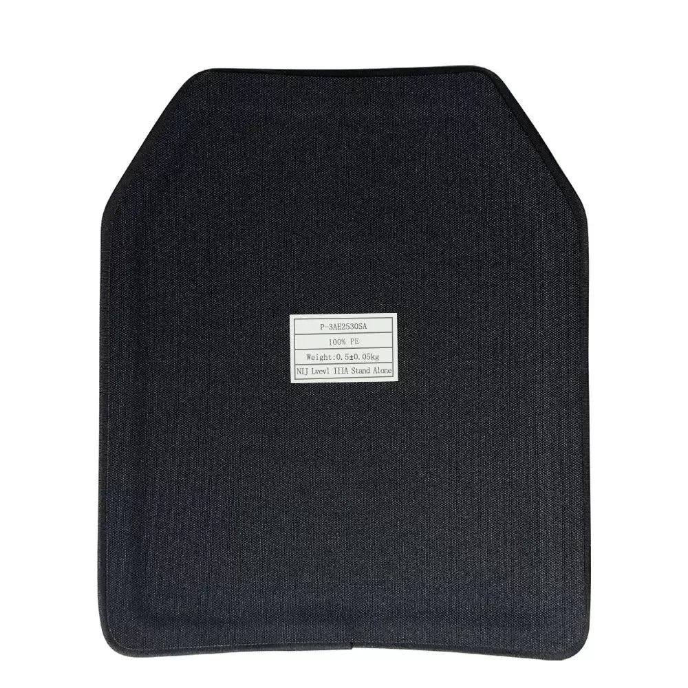 Level 3 pure PE protective board 25X30CM defense board tactical plug-in board backpack deck defense shield self-defense