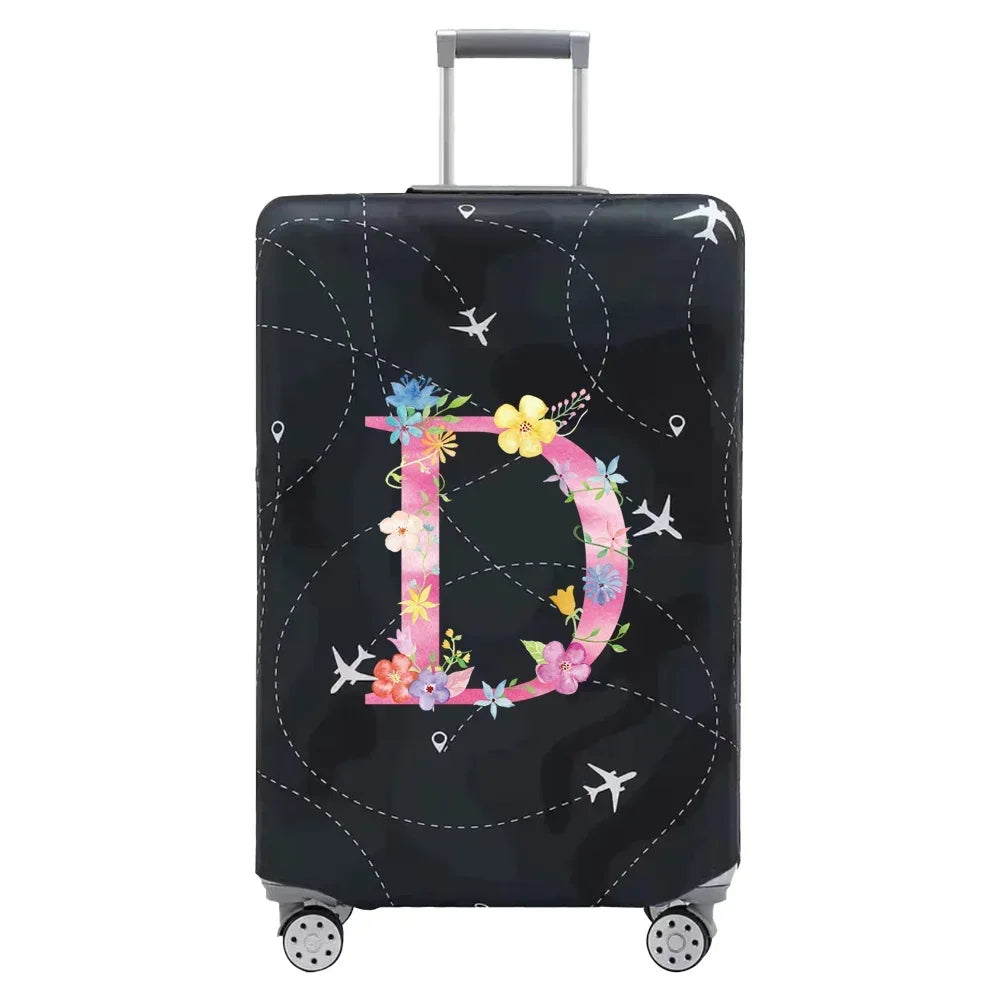 Luggage Protective Cover Elastic Dust Wear-resistant Apply 18-32 Size Pink Letter Series Protective Case Travel Accessories 2026