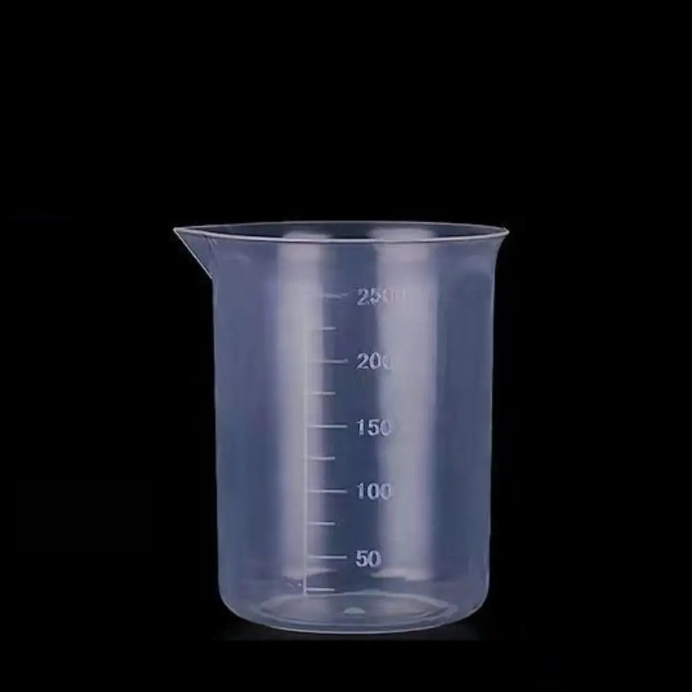 50/100/150/200/250/500/1000ML Stackable with Scale Thickened Transparent Graduated Cylinder Beaker Measuring Cup Mixing Cups