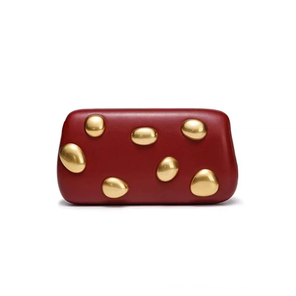 2025 women's new shoulder oblique span bag DingTalk special-shaped styling bag dinner clutch bag