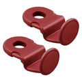 2PCS Heavy Duty Car Headrest Hooks 20KG, Universal Back Seat Hanger Organizer for Grocery Bags, Anti-Slip Interior Accessories