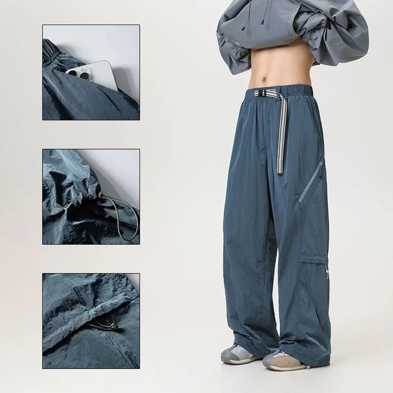 Autumn Hiking Pants Men Outdoor Waterproof Camping Paratrooper Pants Spring Wear-Resistant Mountaineering Fishing Cargo Trousers