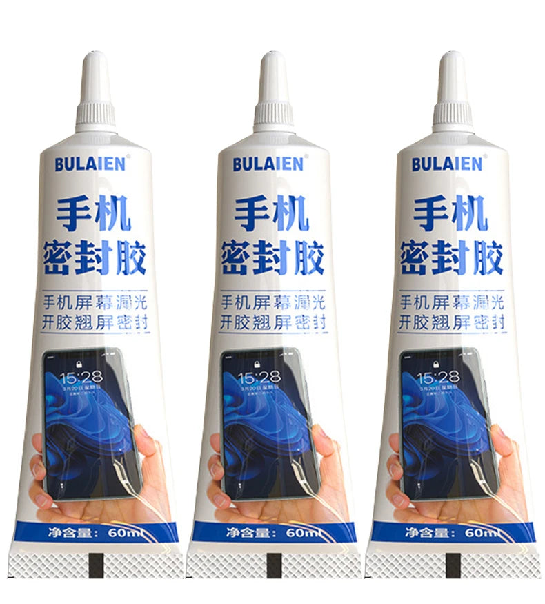 1/3/10PCS 60ML Transparent Screen Repair Adhesive Mobile Computer Tablet Strong Repair Glue Fine Needles Office Supplies