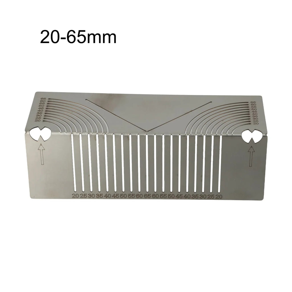 Multifunctional Square  Tube Rounded  Corner Drawing  Ruler Multi-Drawing Ruler Two-way 45 Degree Angle Precise Line Drawings