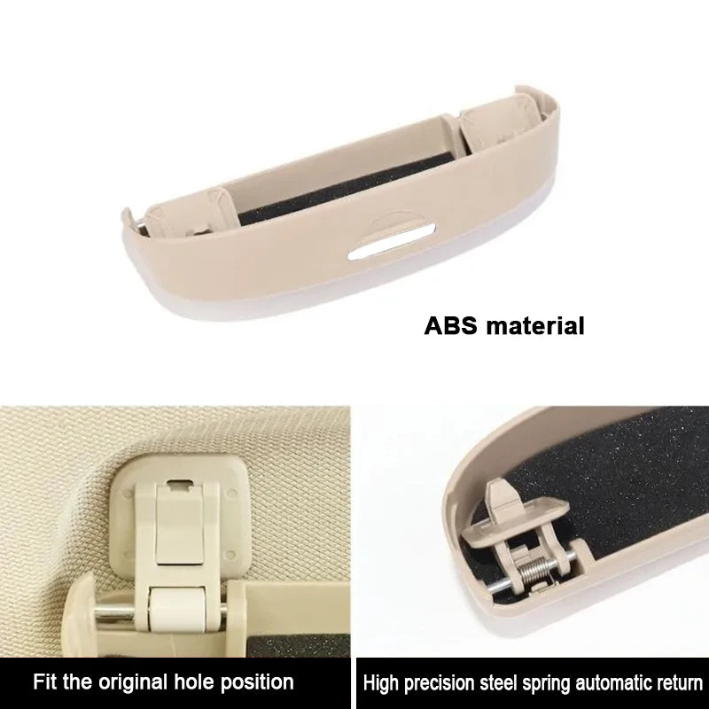 Car Sunglasses Holder Sun Glasses Box Eyeglasses Case for BMW X1 X2 X3 X5 F25 G05 F11 F20 I3 GT1 3 2 5 7 Series Mini Accessories