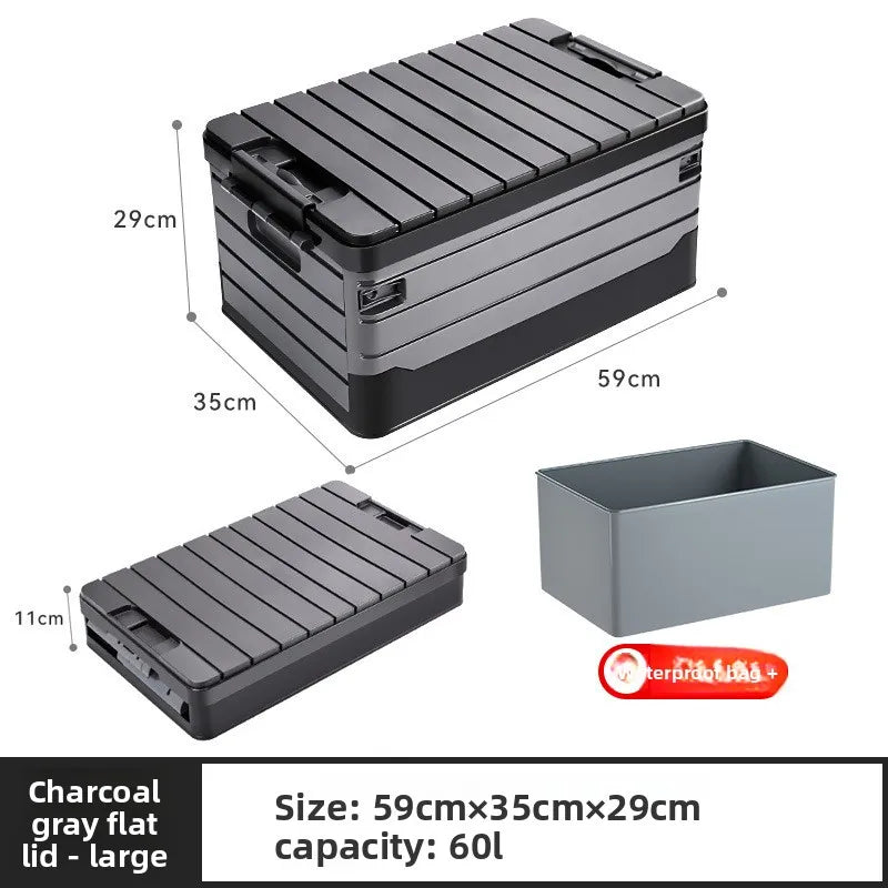 Cross-border Car Trunk Storage Box, Foldable Storage Box, Outdoor Camping Box, Household Storage And Organizing Box
