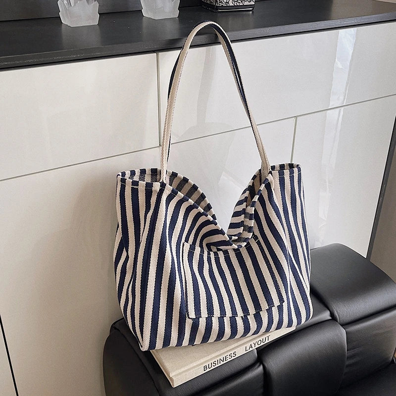 Canvas Lightweight Tote Bag Fashionable Women's Shoulder Bag 2026 New Hot Selling Large Capacity Versatile Handbag Bolso Mujer