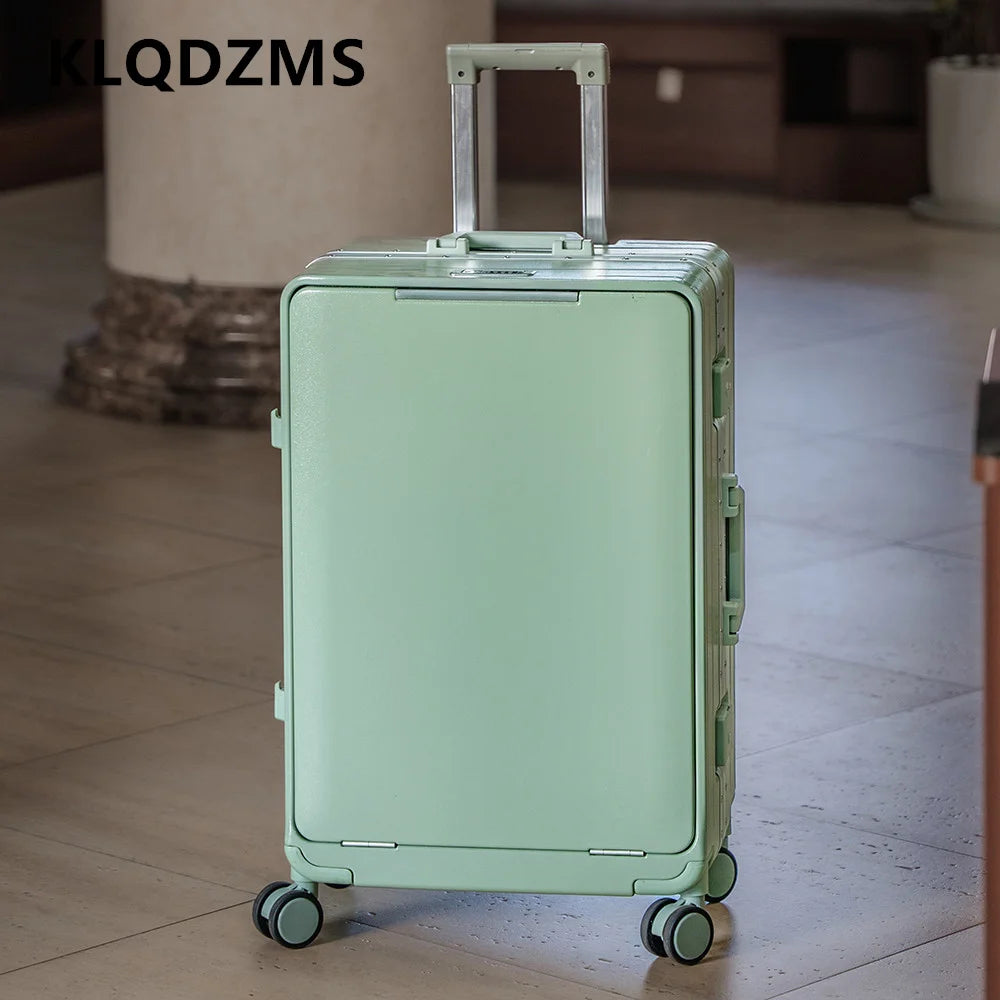 KLQDZMS High Quality Luggage 20 Inch PC Boarding Suitcase 24”26 Inch Large Capacity Luggage Men's And Women's Universal Luggage