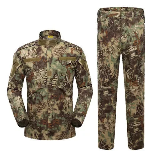 Tactical Hunting Training Suit, Russian EMR Camouflage Tactical Top, Tactical Suit, VKBO Combat Suit Set SUMMER SUIT