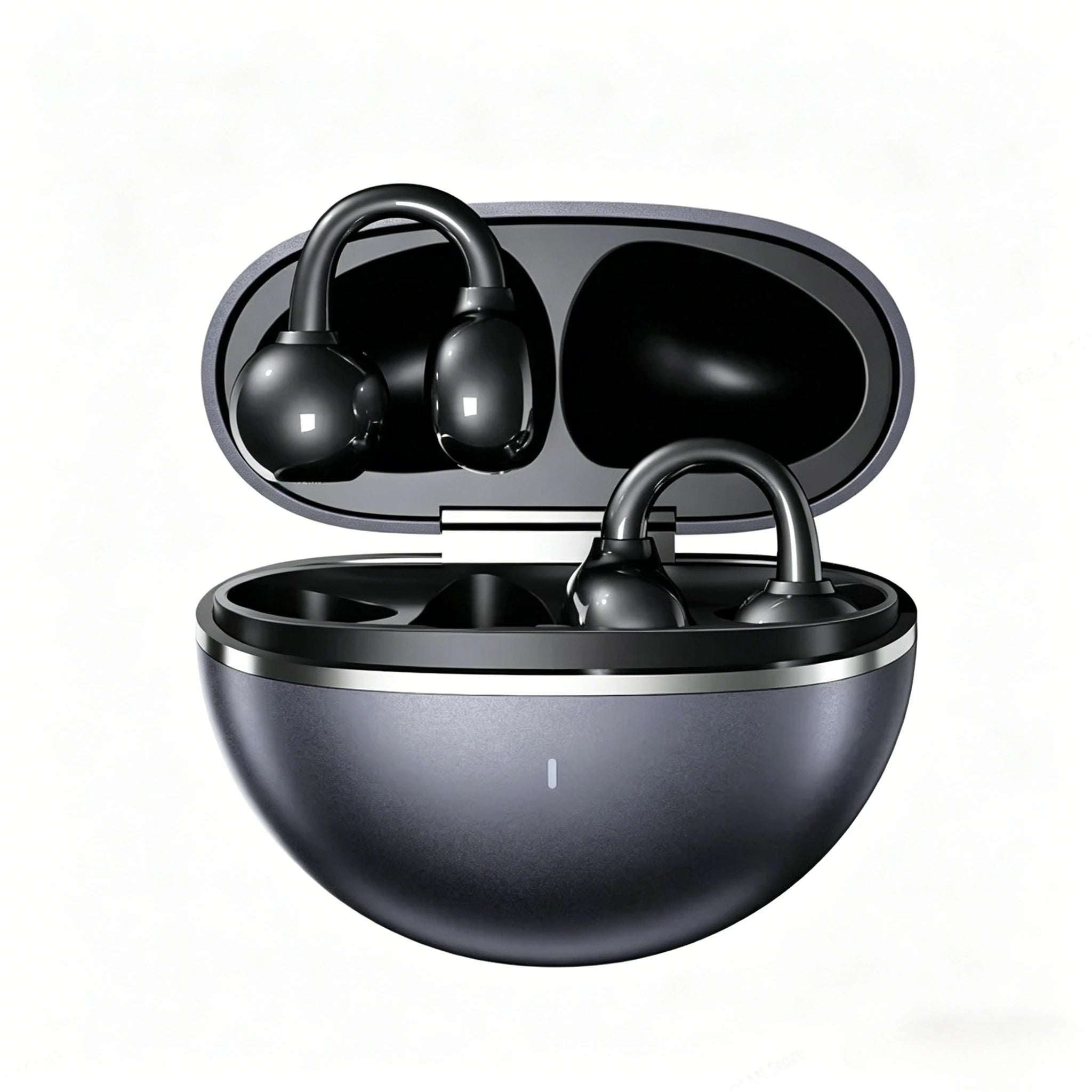 Ear Clip Earphone Open Ear Sports Wireless Bluetooth Headphone Touch Control ENC Noise Cancelling Headset With Microphone