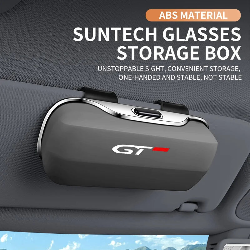 Applicable to Peugeot GT 5008, 4008, 3008, 2008, 308, 508, Car Eyeglass Case/Sunglasses Holder/Automotive Interior Modification