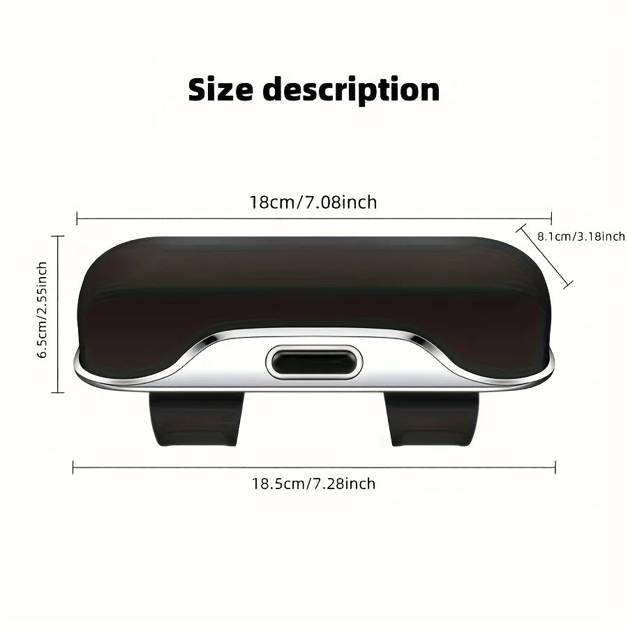 Car Glasses Box Portable Car Glasses Frame Car Driving Glasses Frame Glasses Box Sunshade Glasses Auto Interior Accessories