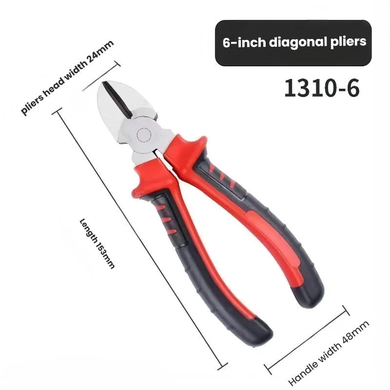 Large Opening Sharp Multifunction Tool for Cutting Twisting Gripping Metal Wires Heavy Duty Industrial Tool Wire Pliers