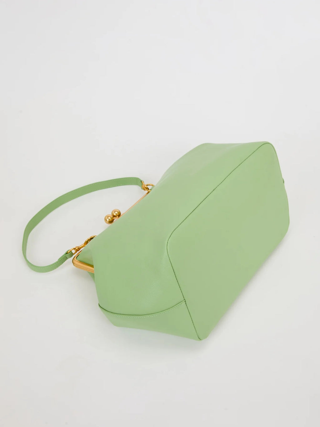 Women large oversized Kisslock Frame Bag clasp Clutch Jumbo pouch frame bag black baby pink green blue color