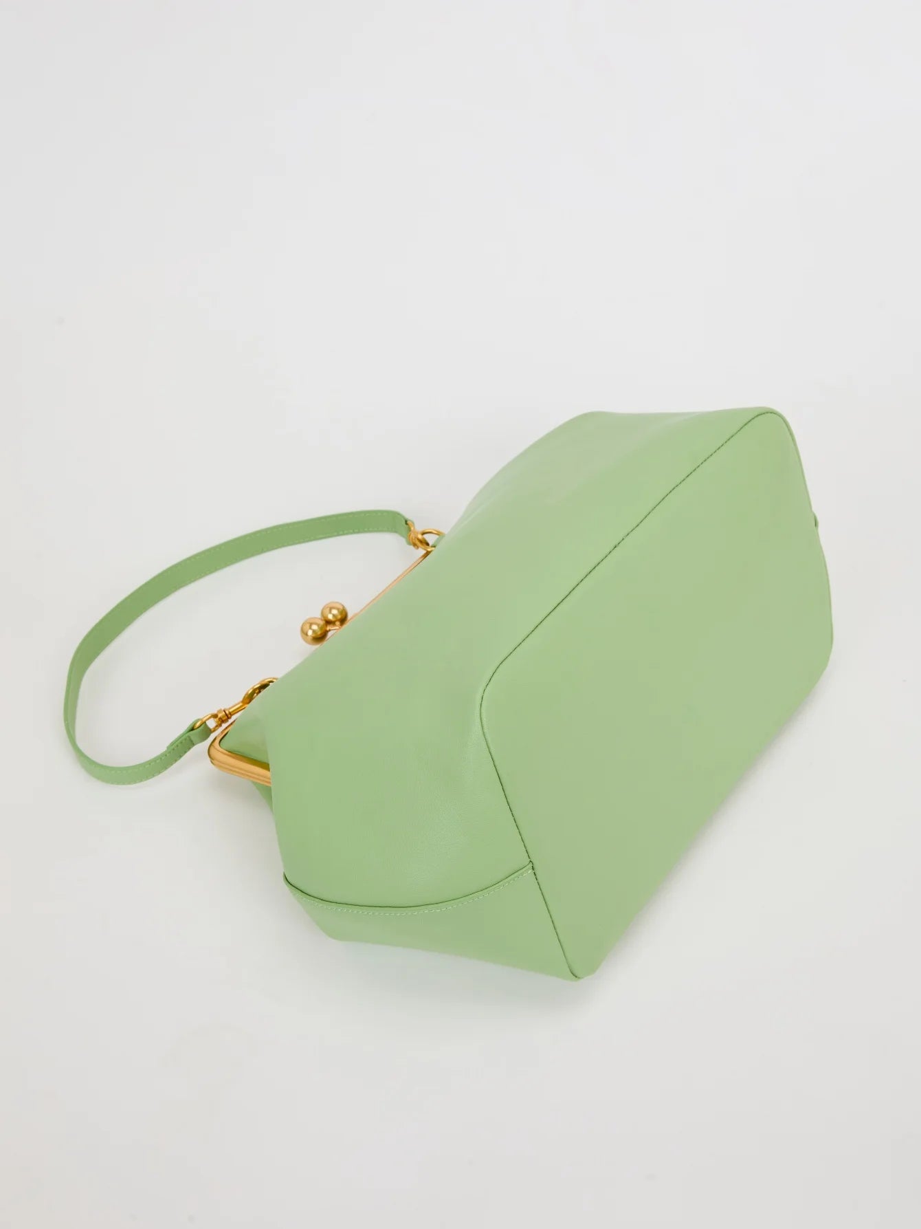 Women large oversized Kisslock Frame Bag clasp Clutch Jumbo pouch frame bag black baby pink green blue color