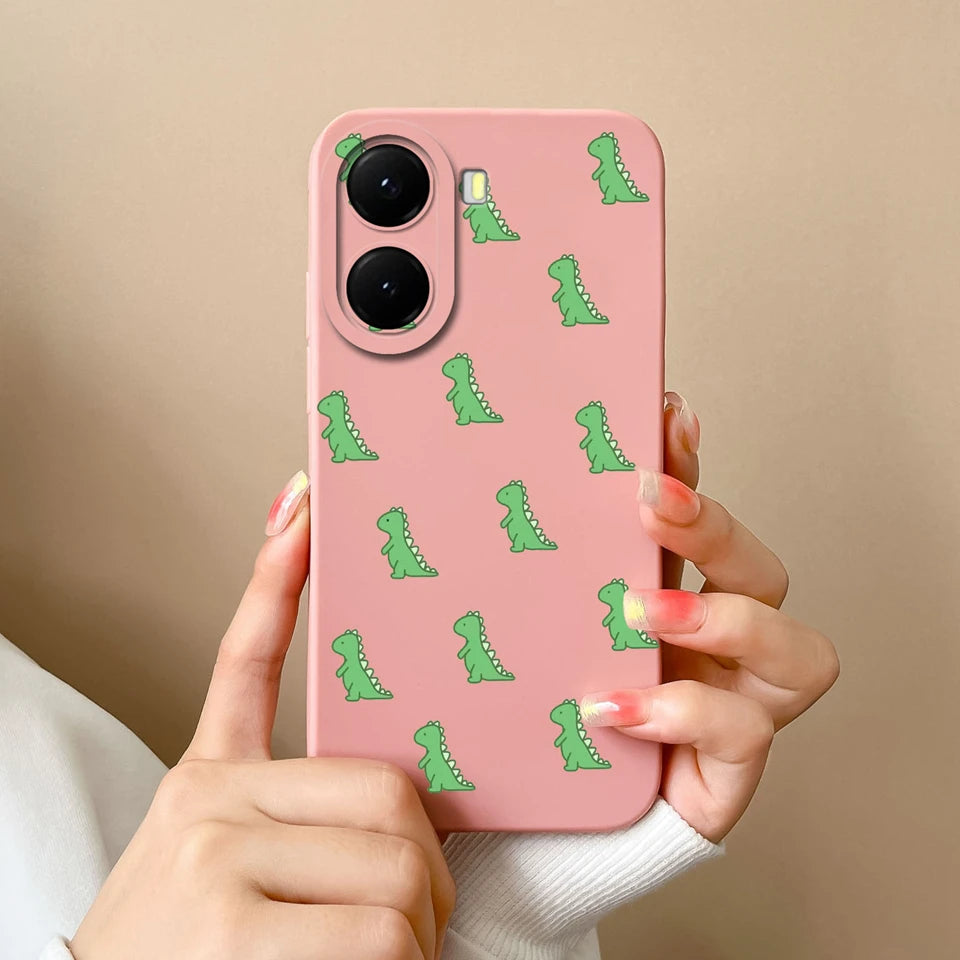 For Xiaomi Poco X7 Pro Case Lovely Bear Love Heart Shockproof Anti-fall Antifouling Luxury Shell For xiaomi poco x7 pro Coque
