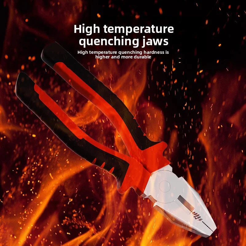 Large Opening Sharp Multifunction Tool for Cutting Twisting Gripping Metal Wires Heavy Duty Industrial Tool Wire Pliers