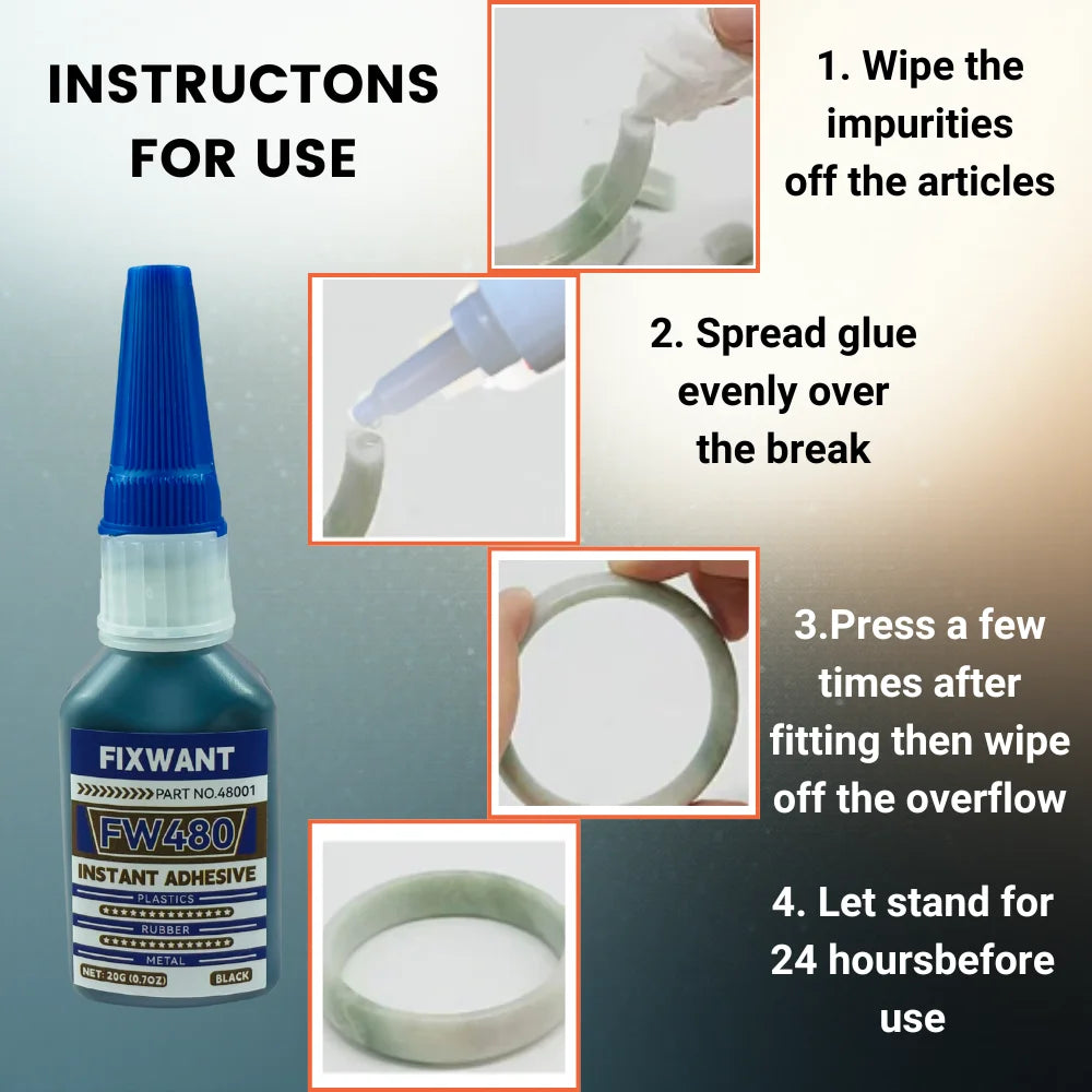 Black Medium-Thick CA Glue Cyanoacrylate Super Glue Dark Wood Repair Rubber Toughened Shockproof Gap Filling Adhesive 20/50/500g