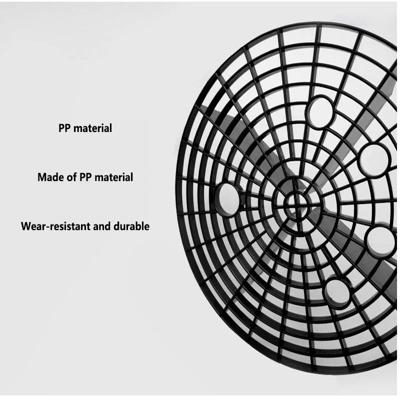 1PC Car Wash Sand and Gravel Filter Sand and Gravel Separation Filter Separate Clean Bucket Insert Car Wash Accessories 23.5*6CM
