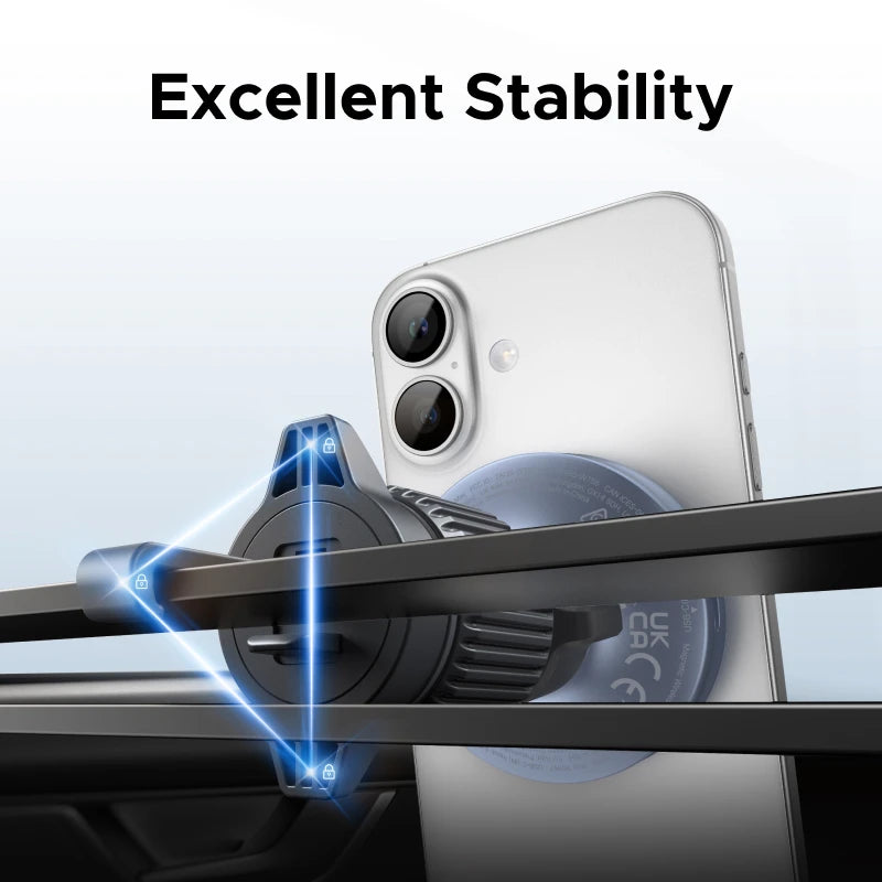 UGREEN Qi2.2 25W 15W Magnetic Car Phone Holder Wireless Charger Stand For iPhone 17 16 Pro Max Charging for Magsafe Car Charger