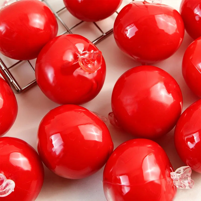 Crispy Red Apple Pinch Handmade Soft Pressure Relief Toy Squeeze Slow Rebound DIY Toy Pressure Release Hand Relaxation Gift ﻿