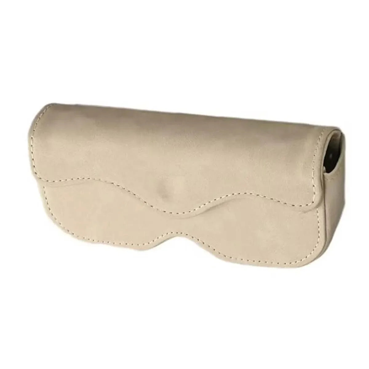Universal Suede Eyeglasses Holder Compatible with Most Car Sun Visors
