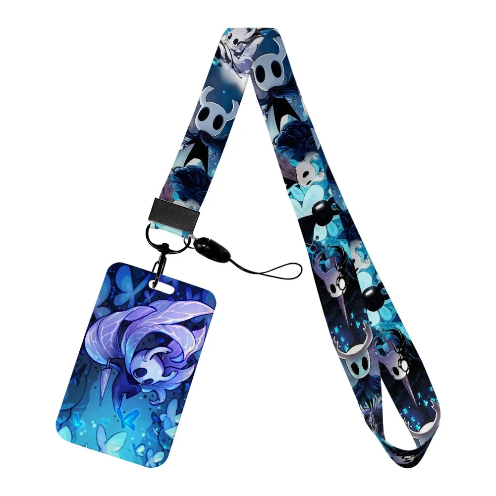 New Arrival Credential Holder Game Hollow-Knight Lanyards for Key Neck Strap For Card Badge Gym Keychain Keyring Accessories
