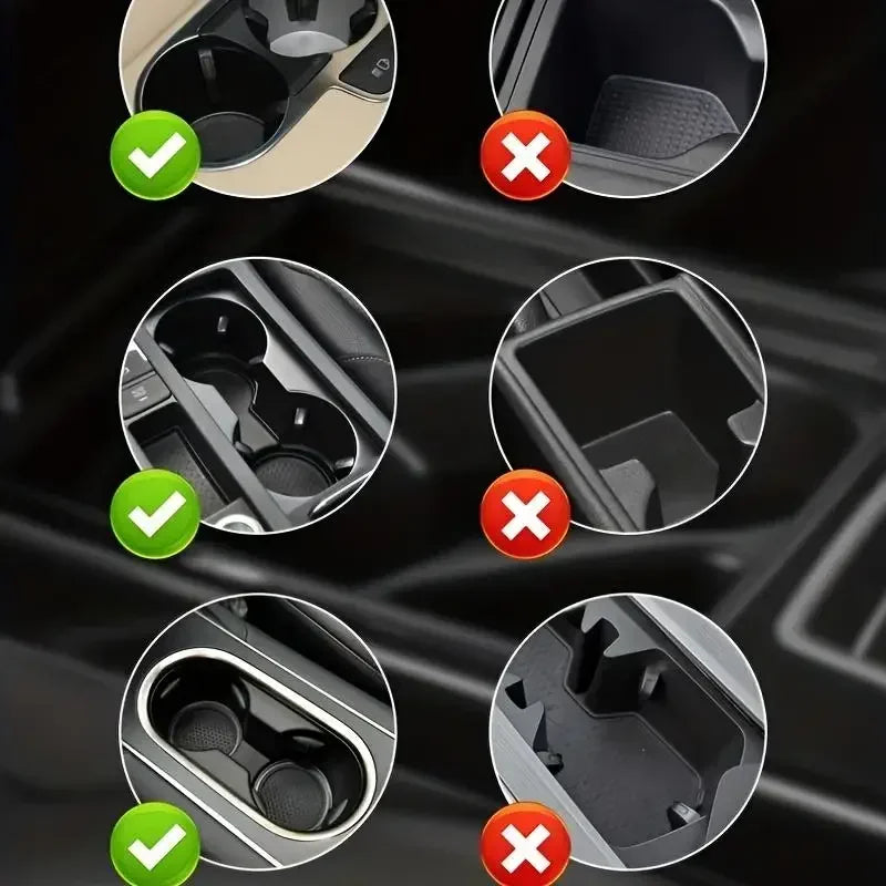 Car Cup Holder Expander For Car Adapter Adjustable Multifunctional Dual Cup Holder With Phone Holder Aromatherapy Organizers New