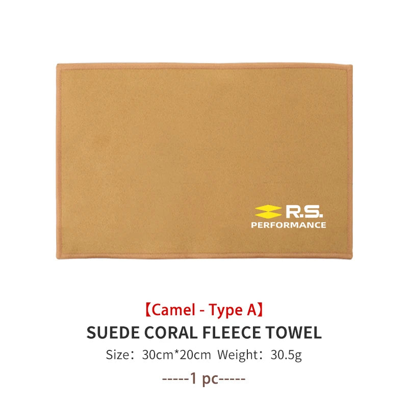 Super Absorbent Car Wash Coral Velvet Towel Cleaning Cloth For Renault Dacia RS Megan Scenic Logan Laguna Clio 3 4 Kadjar Espace