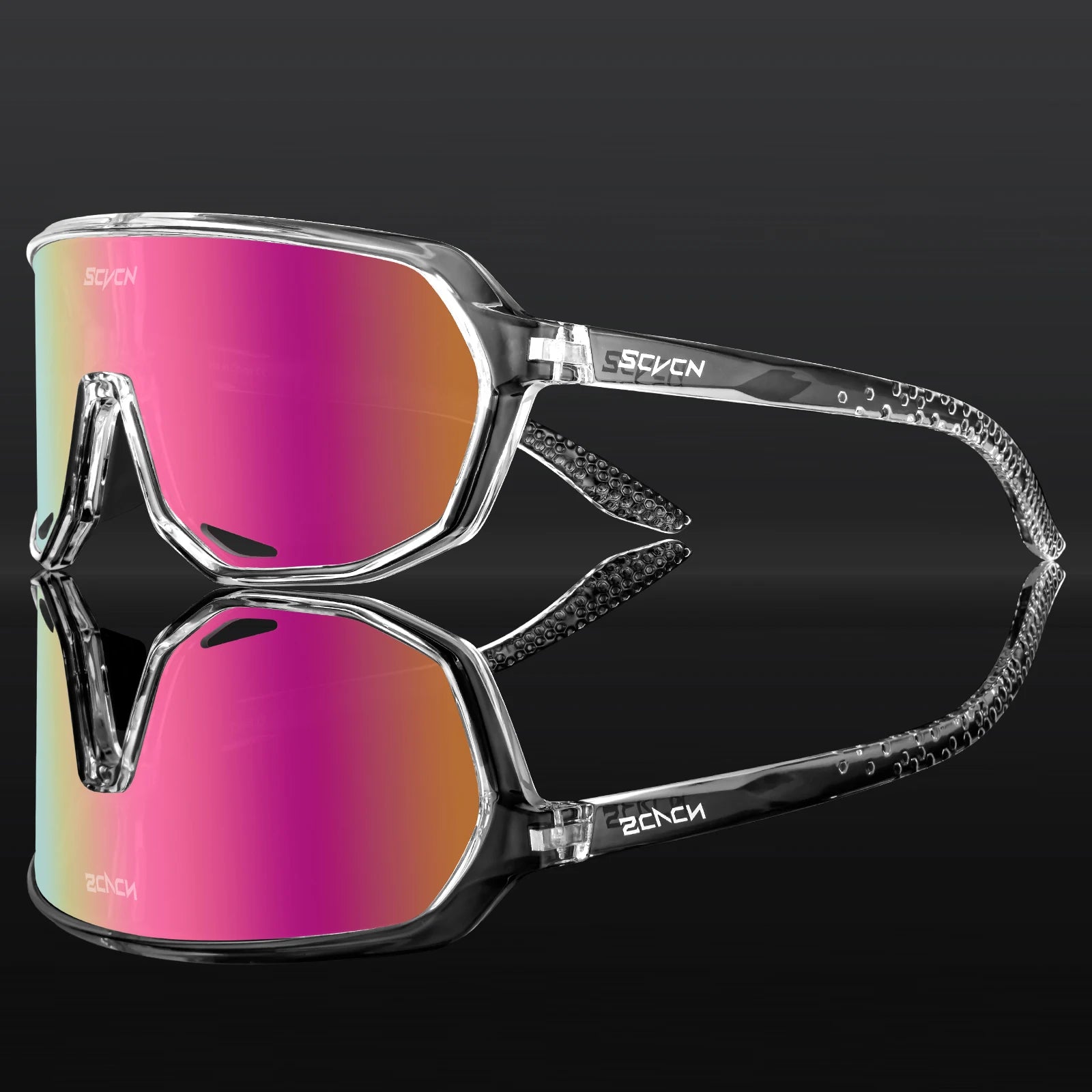 SCVCN HD Hiking Sunglasses Stylish Outdoor Sports Glasses for Cycling Running and Rock Climbing UV-Protective Driving Sunglasses