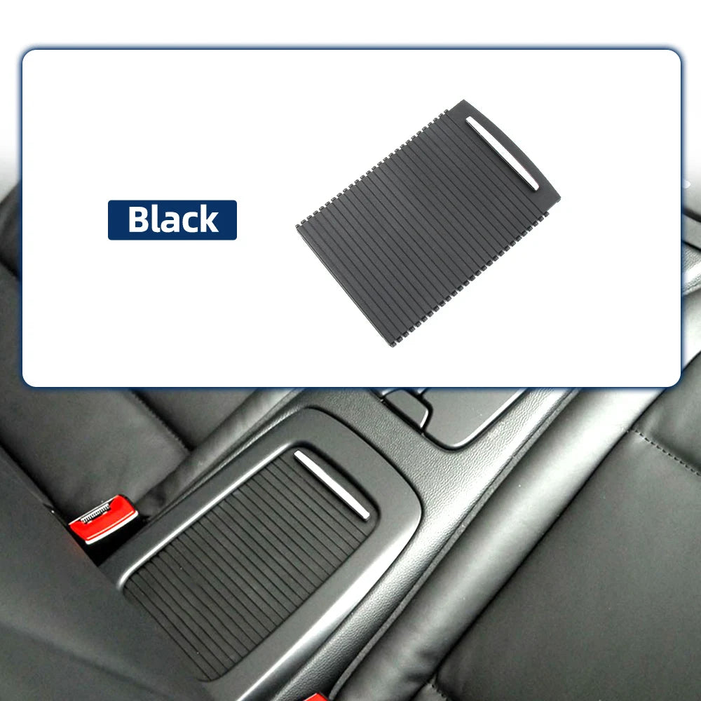 Car Rear Seat Storage Box Roller Blind Cover For BMW E90 E92 E93 328i 335i 05-12 Water Cup Holder Curtain Interior Accessories