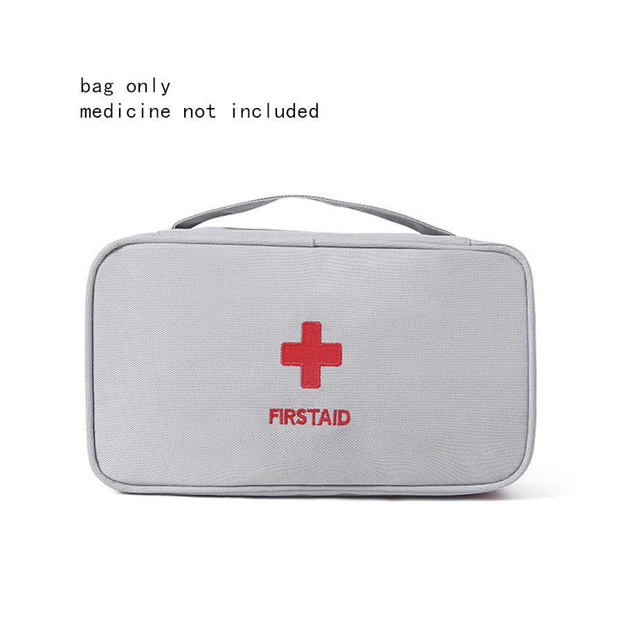 First Aid Kit Emergency Survival Bag Handbag Durable Trauma Bag Compact Rescue Tote Bag Portable Medicine Storage Bag