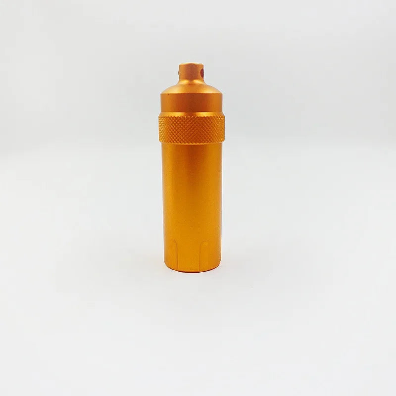 Waterproof Seal Bottle Aluminum EDC Survival Kit Capsule/Pill Airtight Case Outdoor Tools Seal Tank Storage Container