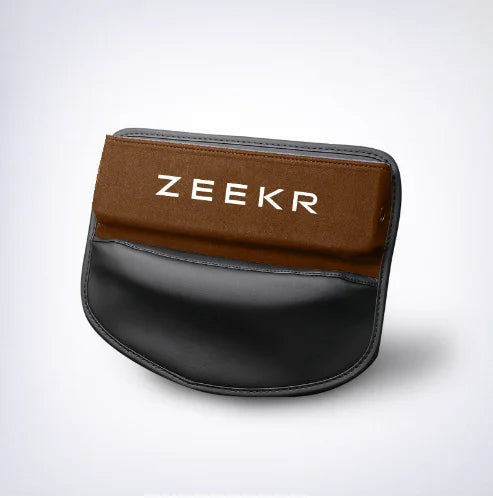 For ZEEKR X 001 009 007 2022 2023 2024 suede Car Seat Sewn Gap Crevice Slot Storage Box Organizer Auto Accessories