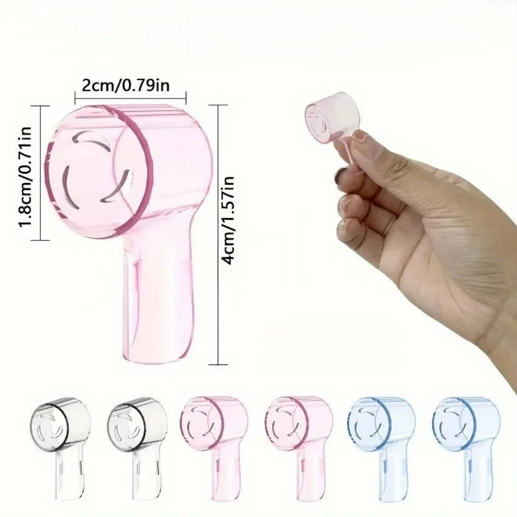 2-8Pcs Colors Toothbrush Dustproof Covers Caps Compatible with Braun Oral B & iO Series Electric Toothbrush Head Protector
