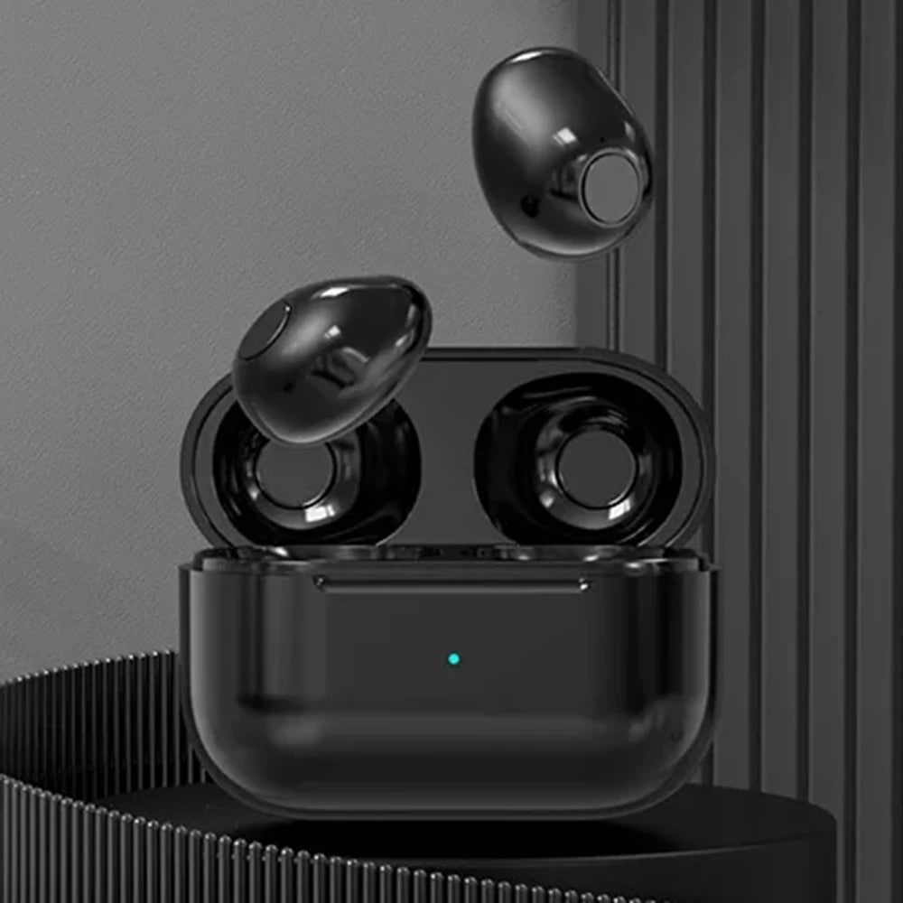 Invisible Earphones Mini Headphones Bluetooth TWS Wireless Touch Gaming In-Ear Earbuds Noise Reduction Sports Headset For iPhone