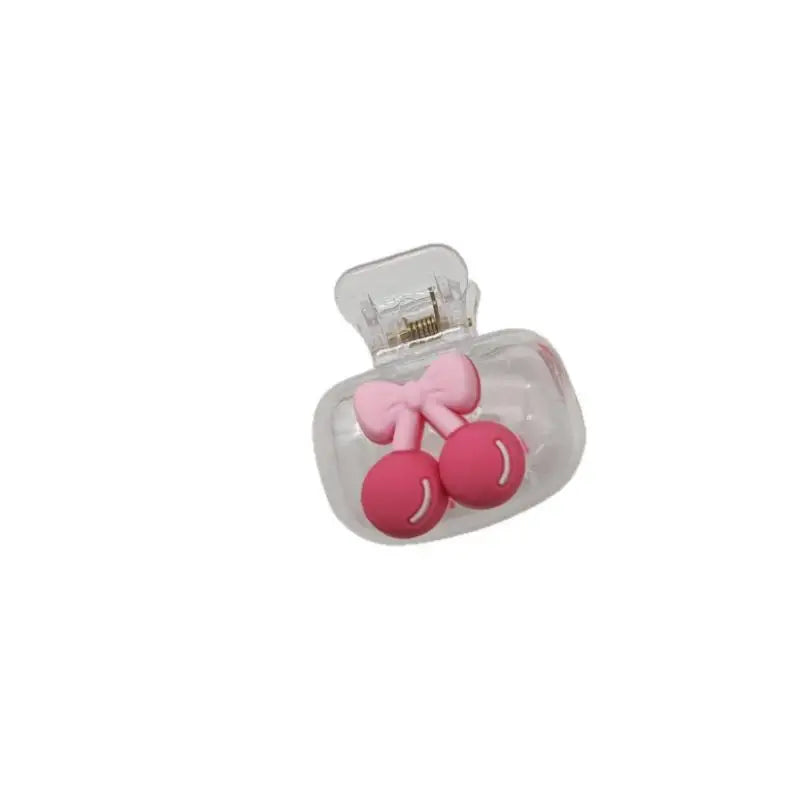 Cherry Bow Design Toothbrush Head Case Protective Cap For Kids Travel Dustproof Oral Care Accessory